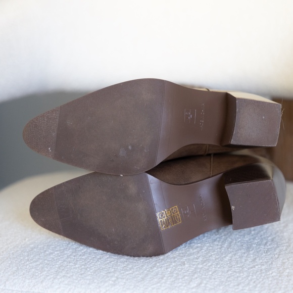 PASUOT Womens Knee High Cowgirl Brown Boots size 7 womens US - Picture 7 of 10